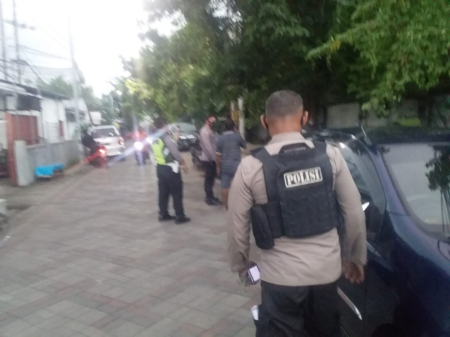 Polsek Tambaksari bersama 3 Pilar Melaksanakan Patroli Rutin Antisipasi Judi Burung Merpati di Karanggayam Surabaya