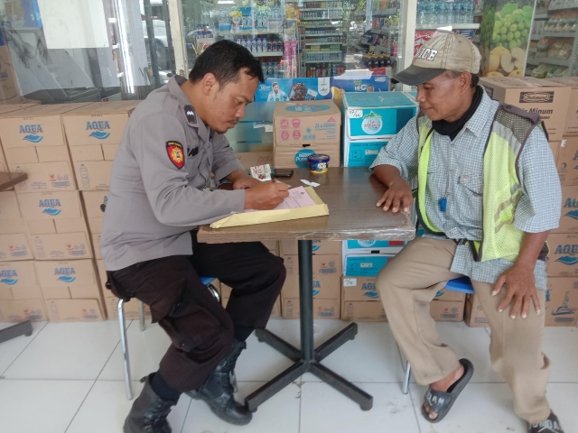 Polsek Tambaksari Polrestabes Surabaya bersama 3 Pilar melaksanakan Ops Rutin Tindak Pidana Ringan di Wilayah Hukumnya