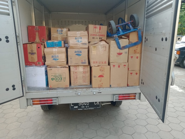 Mobil Box Berisi Miras Diamankan Anggota Polsek Kudu Polres Jombang