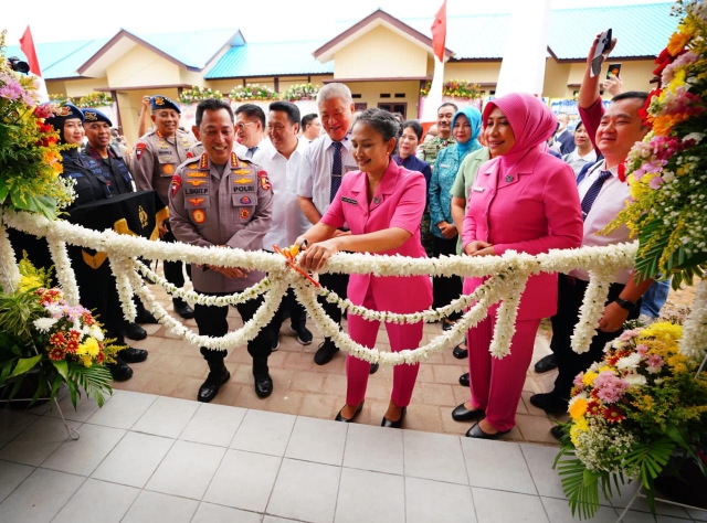 Pembangunan Asrama Brimob Polda Kalimantan Barat diresmikan Kapolri