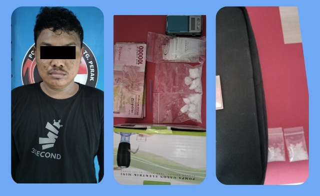 Seorang Pengedar Narkotika Golongan I jenis Sabu asal Surabaya Ditangkap Polisi