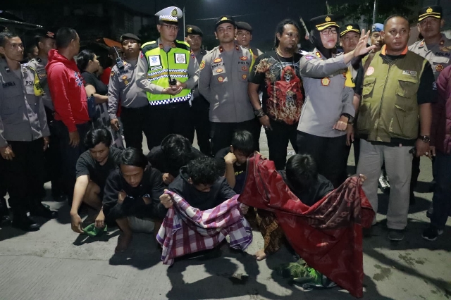 6 Remaja Pada Patroli Paket Kalam Ramadhan Diamankan Polres Pelabuhan Tanjung Perak
