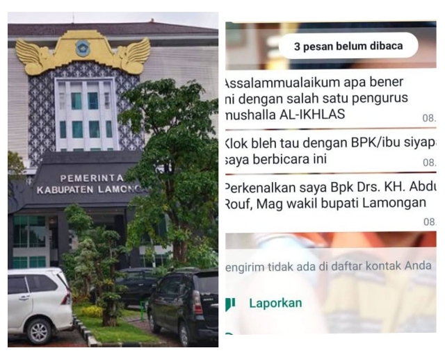 Warning, Penipuan Modus Bantuan Keagamaan Catut Nama Pejabat Lamongan