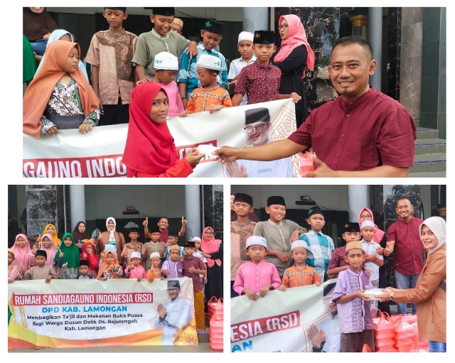 Giat Ramadhan RSI – DPD Lamongan Gelar Bukber, Santunan Duafa dan Anak Yatim Piatu