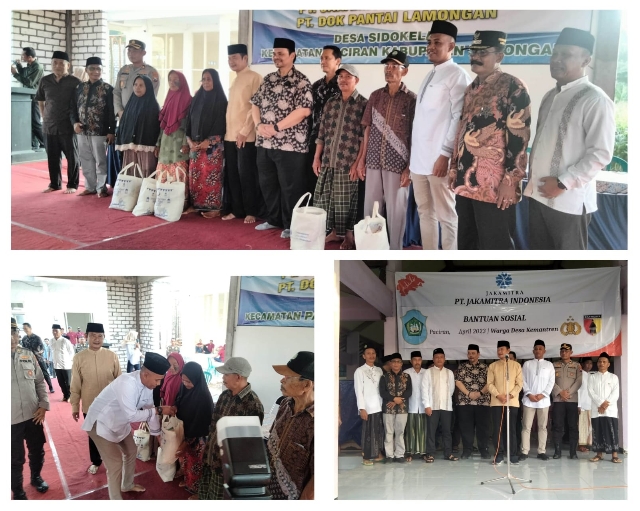 Sinergi Jaka Mitra- Forkopimda Bagi Ribuan Paket Sembako ke Warga Kemantren dan Sidokelar