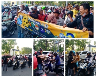 Sinergi dengan Beberapa Organisasi, KJL Berbagi 1000 Takjil Gratis di Akhir Ramadhan 1444 H