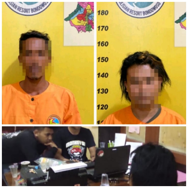 Dua Tersangka Pengedar Berhasil Diamankan Polres Bondowoso dalam Mengungkap Kasus Narkoba