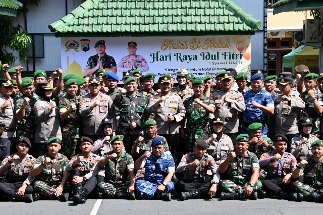 TNI-Polri Kompak Jaga Kamtibmas yang Disebutkan oleh Kapolres Lumajang dan Dandim 0821
