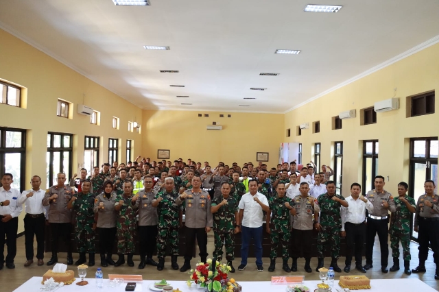 Gelar Silaturahmi Jaga Sinergitas dan Soliditas, bersama TNI – Polri di Pacitan