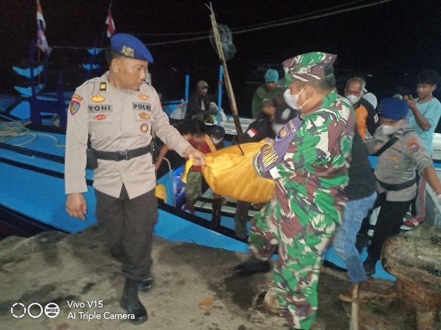 Evakuasi Jenazah ABK di Perairan Sendangbiru, dilakukan Satpolairud Polres Malang