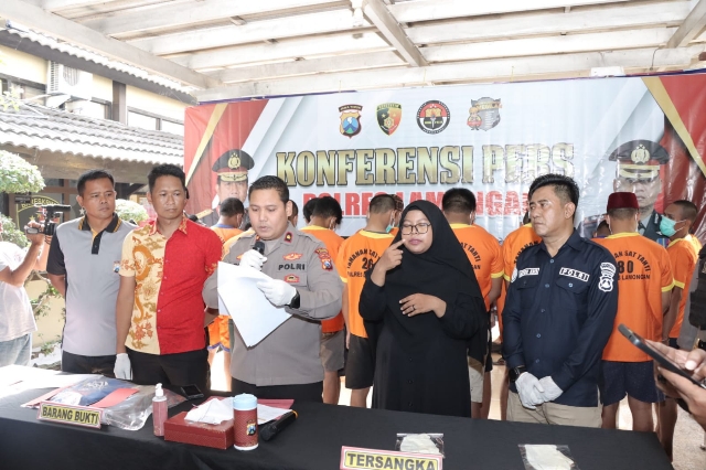 Polres Lamongan Berhasil Ungkap 9 Kasus yang Melibatkan Oknum Pesilat