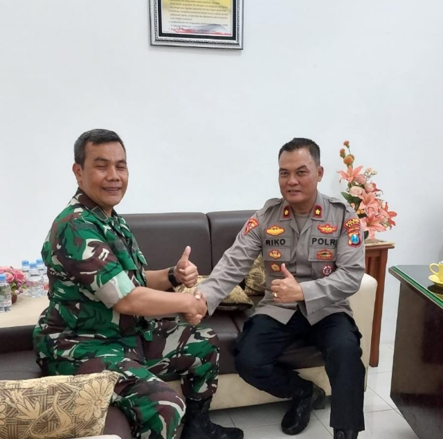 TNI-Polri di Kediri Gelar Silaturahim, dalam Mengokohkan Sinergitas