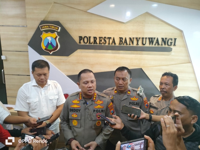Kasus Pelemparan Bus Pariwisata di Banyuwangi, Berhasil diungkap Polisi dan Tiga Tersangka Diamankan