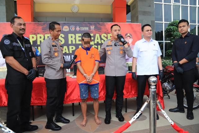 Tersangka Curanmor di Perumahan ABR berhasil Diamankan Polres Gresik