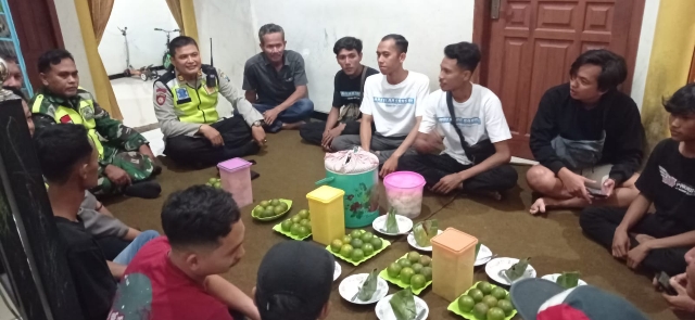 Polres Tulungagung Ngopi Bareng Paguyuban Pencak Silat dalam Mempertahankan Harkamtibmas