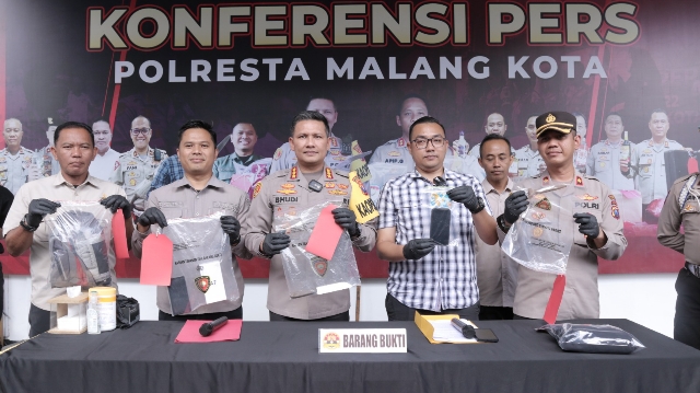 Tersangka Curas yang Beraksi di Rumah Kos Kota Malang berhasil Diamanakan Polisi