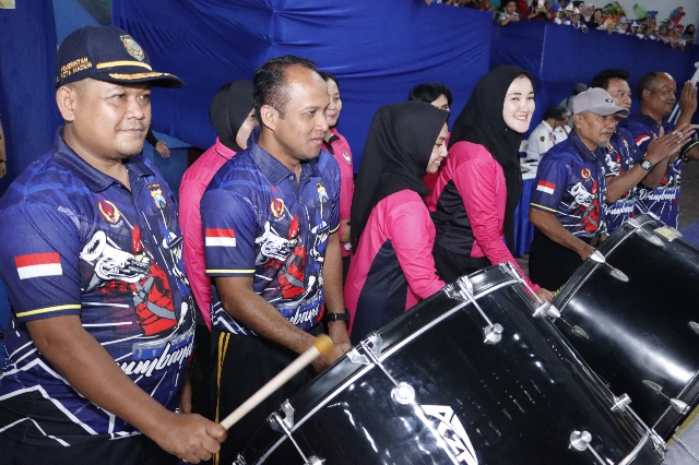 Lomba Drumband Piala Kapolres Madiun Kota Cup Tahun 2023 Sambut Hari Bhayangkara ke – 77