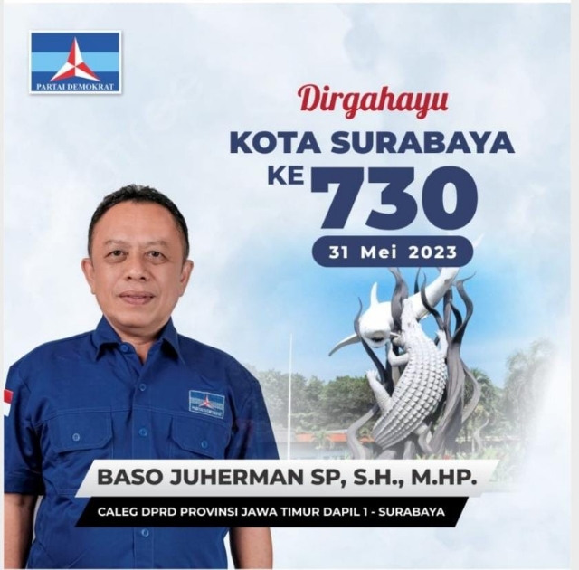 Dirgahayu Kota Surabaya Ke 730
