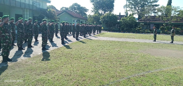 Antisipasi May Day, Kodim 0812 Lamongan Siagakan Personel