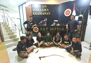 Diduga Akan Tawuran, Dua Gangster Diamankan Polisi