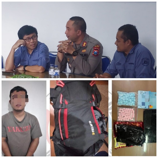 Pengiriman Ratusan Ekstasi Tujuan Bali Digagalkan Polres Jember