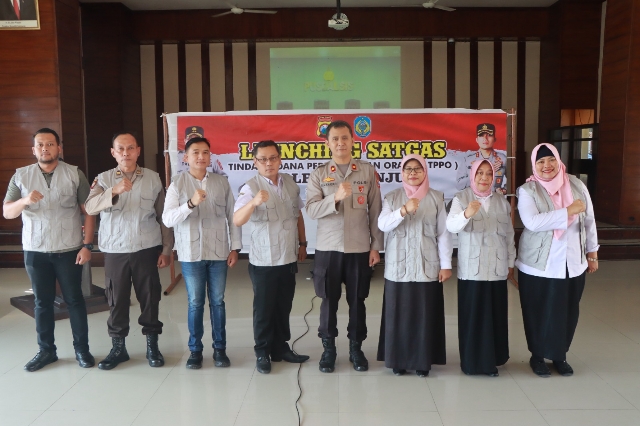 Polres Nganjuk Launching Satgas TPPO dan Bersiap Menghadapi Kasus Perdagangan Orang