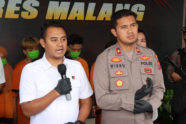 Kasus TPPO 7 Tersangka Berhasil Diamankan Polres Malang