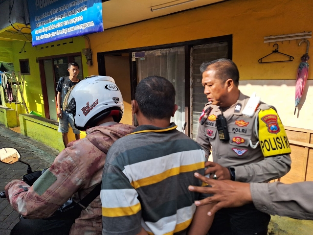 Pelaku Pencurian Tabung Gas Elpiji di Kota Malang berhasil Diamankan Polisi RW bersama Warga