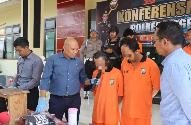 Tersangka Pencurian Tabung Gas dan Kotak Amal di Magetan Berhasil diamankan Polisi