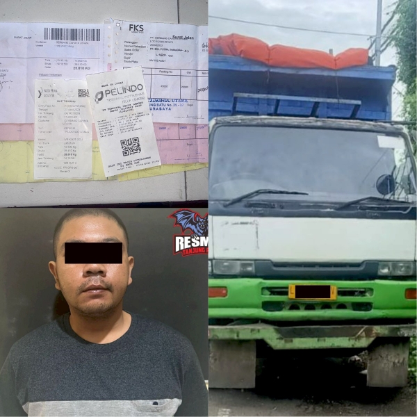 Satu Orang dari Dua Pelaku Curat diamankan Anggota Satreskrim Polres Pelabuhan Tanjung Perak