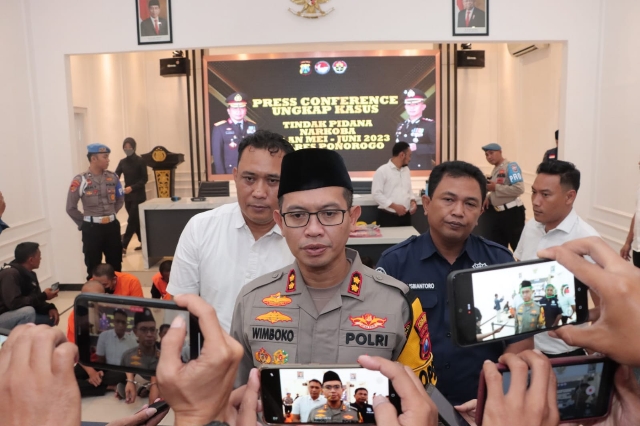 Penyeludupan Sabu ke Rutan berhasil Digagalkan Polres Ponorogo