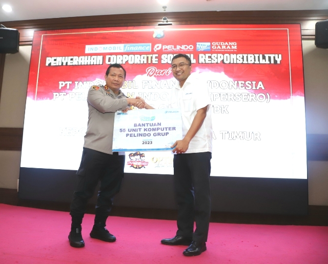 Pelindo Regional 3 Hibahkan 55 Perangkat Komputer Guna Dukung Layanan Polda Jatim