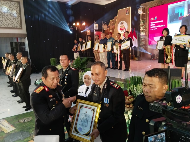 Polres Bojonegoro Raih 2 Gelar Juara di Ajang Lomba HUT Bhayangkara Ke – 77