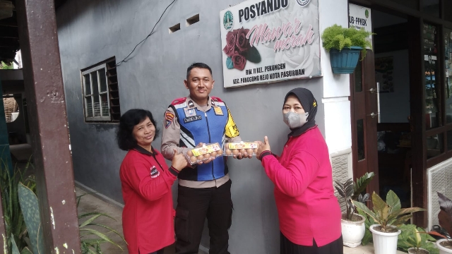 Maksimalkan Polisi RW dan Bhabinkamtibmas Bantu Penanganan Stunting oleh Polres Pasuruan Kota