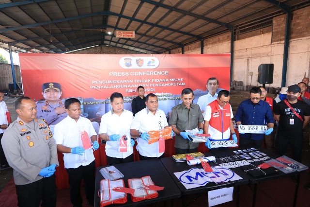 Penyalahgunaan BBM Bersubsidi berhasil Dibongkar Bareskrim Polri bersama Ditreskrimsus Polda Jatim