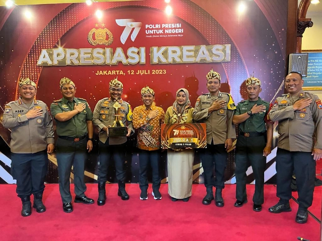 Juara 1 Lomba Tiga Pilar Tingkat Nasional Diraih Polres Lumajang