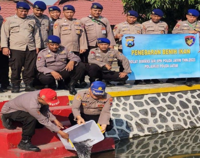 Ditpolairud Polda Jatim, Galakkan Fungsi Teknis Binmas Perairan dan Polisi RW Tahun 2023