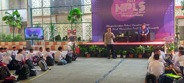 OPS Patuh Semeru 2023 Polresta Malang Kota Gencar Sosialisasi Keselamatan Berlalulintas
