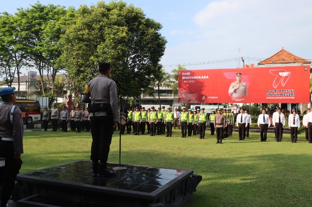 Kapolres Tabanan Pimpin Apel Konsolidasi Operasi Patuh Agung-2023