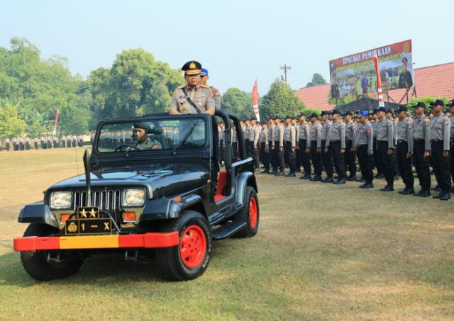 Kapolda Jatim Resmi Membuka Diktuk Bintara dan Tamtama Polri Gelombang II di SPN Bangsal