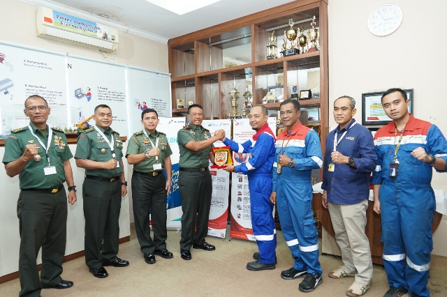 Danrem 084/BJ, Silahturahmi ke Integrated Terminal Pertamina Surabaya