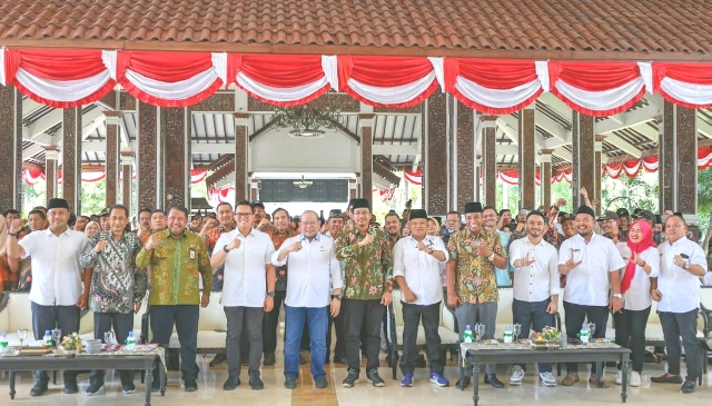 Hadir Sarasehan Kades di Sidoarjo, LaNyalla Banjir Aspirasi
