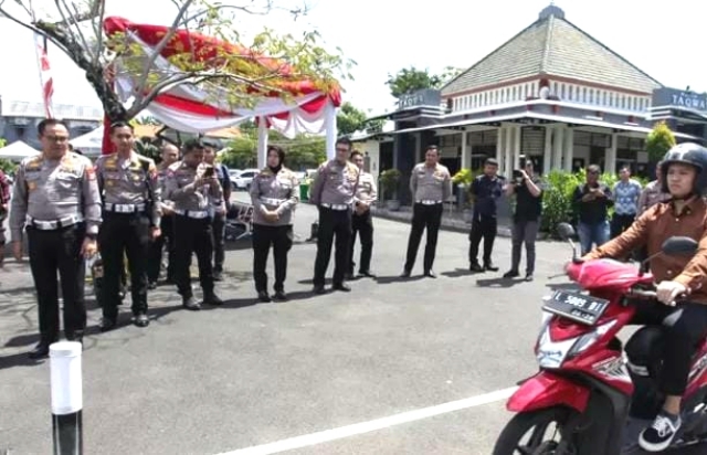 Wujud Kamseltibcarlantas, Polda Jatim Rubah Lintasan Ujian Praktek SIM