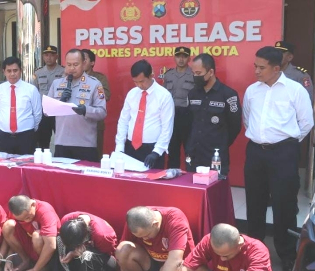 Empat Pelaku Pengedar Narkoba Berhasil Dibekuk Polisi