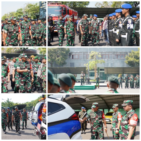 Danrem 084/BJ Pimpin Apel Gelar Pasukan Pengamanan VVIP