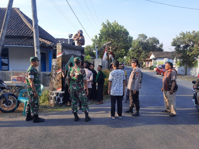 Kapolres Nganjuk Apresiasi Warga Pagar Nusa yang Bongkar Sendiri Tugu Perguruan Pencak Silat