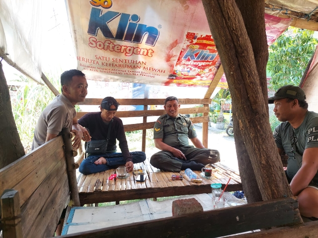Komsos Babinsa Tingkatkan Kerjasama Menjaga Kamtibmas di Wilayah