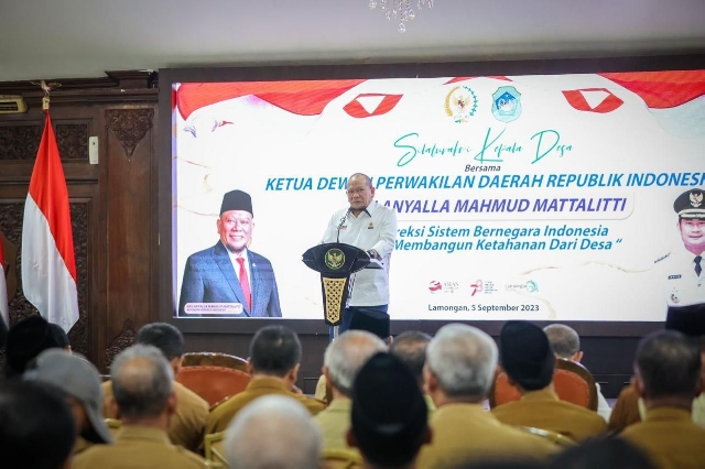 Ketua DPD RI: Aspirasi Kades Soal Perpanjangan Masa Jabatan Sudah di Presiden