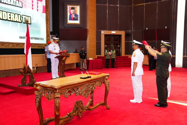 Panglima TNI Pimpin Sertijab Jabatan Penting TNI