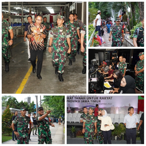 Kunjungan Kerja Presiden RI di Wilayah Korem 084/BJ, Berjalan Aman dan Lancar